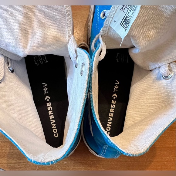 Converse Blue High-Top Sneakers - Picture 5 of 7